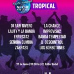 USHUAIA : LA “NOCHE TROPICAL” LLEGA ESTE SÁBADO 20 AL CENTRO CULTURAL ESTHER FADUL