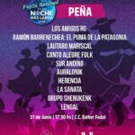 USHUAIA : LA MUNICIPALIDAD  LLEVARÁ ADELANTE EL GRAN CIERRE DE LA FIESTA DE LA “NOCHE MÁS LARGA” CON LA PEÑA