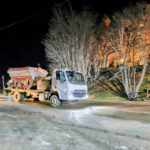 USHUAIA : LA MUNICIPALIDAD DE USHUAIA REFUERZA LAS ACCIONES DEL OPERATIVO INVIERNO EN DISTINTOS SECTORES DE LA CIUDAD