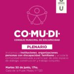 USHUAIA : LA MUNICIPALIDAD CONVOCA A UN NUEVO PLENARIO DEL COMUDI