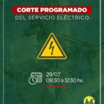 Cooperativa Eléctrica de Rio Grande﻿ : CORTE PROGRAMADO POR TRABAJOS EN LA RED ELÉCTRICA