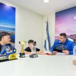 USHUAIA : EL INTENDENTE VUOTO RECIBIÓ AL JOVEN PILOTO BAUTISTA CARVALLO Y DESTACÓ SU COMPROMISO CON EL DEPORTE