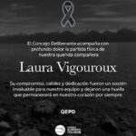 C.D TOLHUIN :CONDOLENCIAS.