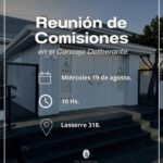 C.D.RIO GRANDE : Este miércoles 19 de agosto se llevará adelante una reunión de Comisiones en la Casa Legislativa
