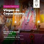 USHUAIA : LA MUNICIPALIDAD ACOMPAÑARÁ LA FIESTA PATRONAL DE LA VIRGEN DE COPACABANA ESTE SÁBADO 8