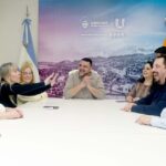 USHUAIA : VUOTO RECIBIÓ A SENADORES Y DESTACÓ SU DEFENSA DE LA SOBERANÍA NACIONAL