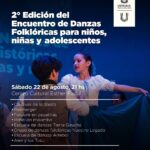 USHUAIA : LA MUNICIPALIDAD  ACOMPAÑARÁ LA 2° EDICIÓN DEL “ENCUENTRO DE DANZAS FOLKLÓRICAS PARA NIÑOS, NIÑAS Y ADOLESCENTES” ESTE SÁBADO 22