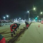USHUAIA : LA SECRETARÍA DE POLÍTICAS AMBIENTALES, CULTURALES Y EDUCATIVAS REALIZÓ TAREAS DE LIMPIEZA EN EL CASCO CÉNTRICO