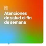 CRONOGRAMA DE ATENCIÓN EN LOS CAPS EL FIN DE SEMANA
