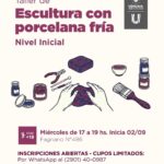 USHUAIA : ABREN LAS INSCRIPCIONES AL TALLER DE ESCULTURA CON PORCELANA FRÍA
